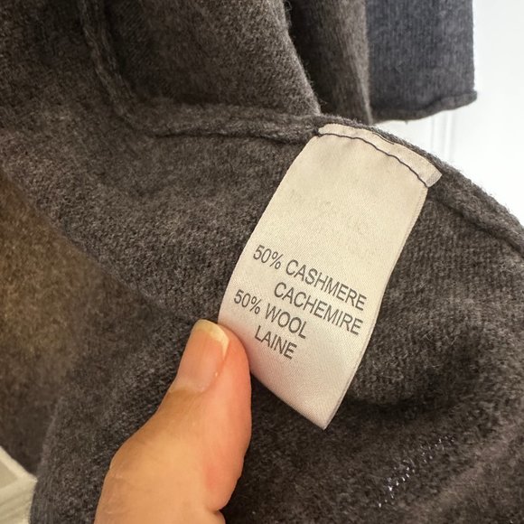 Grey Bellina Made in Italy Sweater Size L - Picture 4 of 6